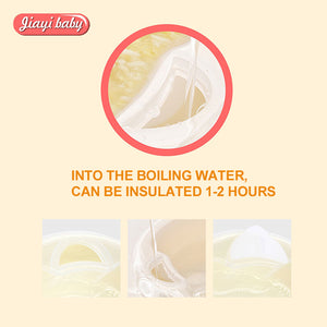 Baby Warming Plate With Spill Proof By Suction - Jiayin Baby