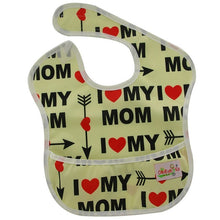 I-heart-my-mom-and-heart-arrow-stamped-waterproof-bib