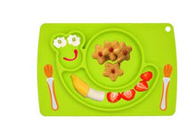 green-snail-shape-silicone-plate