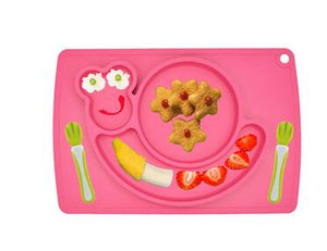 pink-snail-shape-silicone-plate
